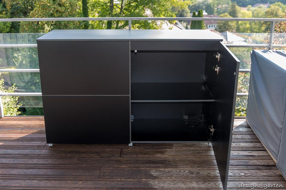 2x Terrassenschrank win L 130 in black 82319 Starnberg designgarten