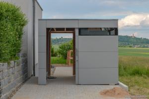 Design Gartenhaus @gart 2 XXL mit Durchgang