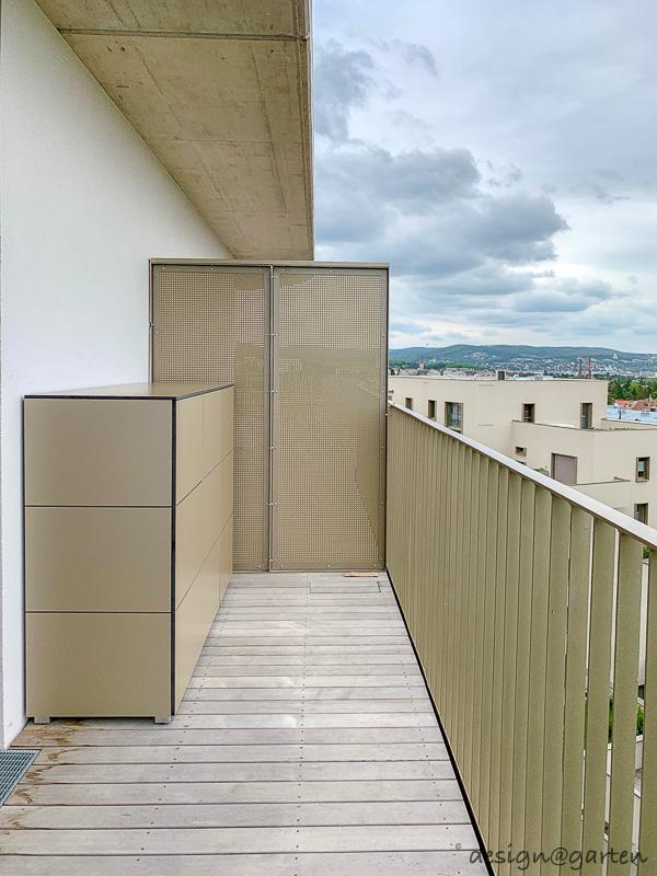 Terrassenschrank nach Maß in Wien | design@garten