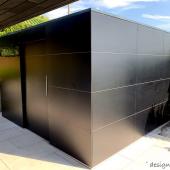 Gartenhaus @gart drei nach Maß, 390 cm x 390 cm in der Farbe Black in 79576 Weil am Rhein Kostenanfrage