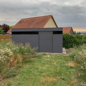 Design Gartenhaus @gart drei XXL nach Maß, 2 Schiebetüren in 38137 Erkerode Kostenanfrage