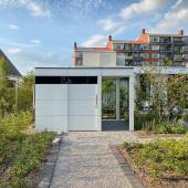 Design Gartenhaus mit Pergola in NL-6515 Nijmegen Kostenanfrage