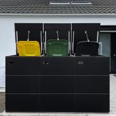 Cleanes Design: 3er Mülltonnenbox für 240L Mülltonnen Kostenanfrage