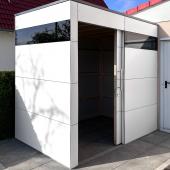 Kleines Gartenhaus als Anbau an Garage Kostenanfrage