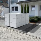 Ideal für Nachbarn: Freistehende Mülltonnenboxen für 240L Mülltonnen Kostenanfrage