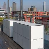 Terrassenschränke auf einer Dachterrasse in Frankfurt am Main Kostenanfrage