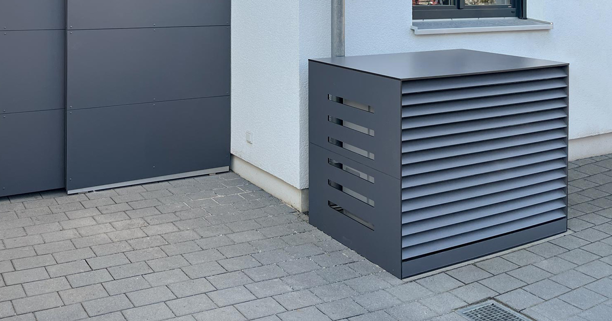 Die moderne Verkleidung für Ihre Wärmepumpe oder Klimaanlage