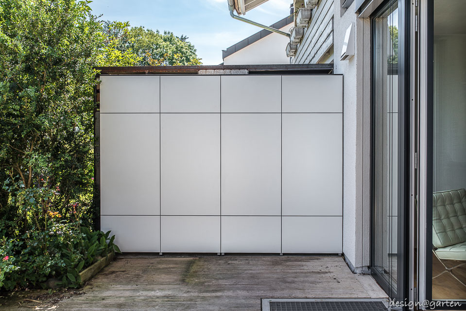 Outdoor Hochschrank für viel Stauraum