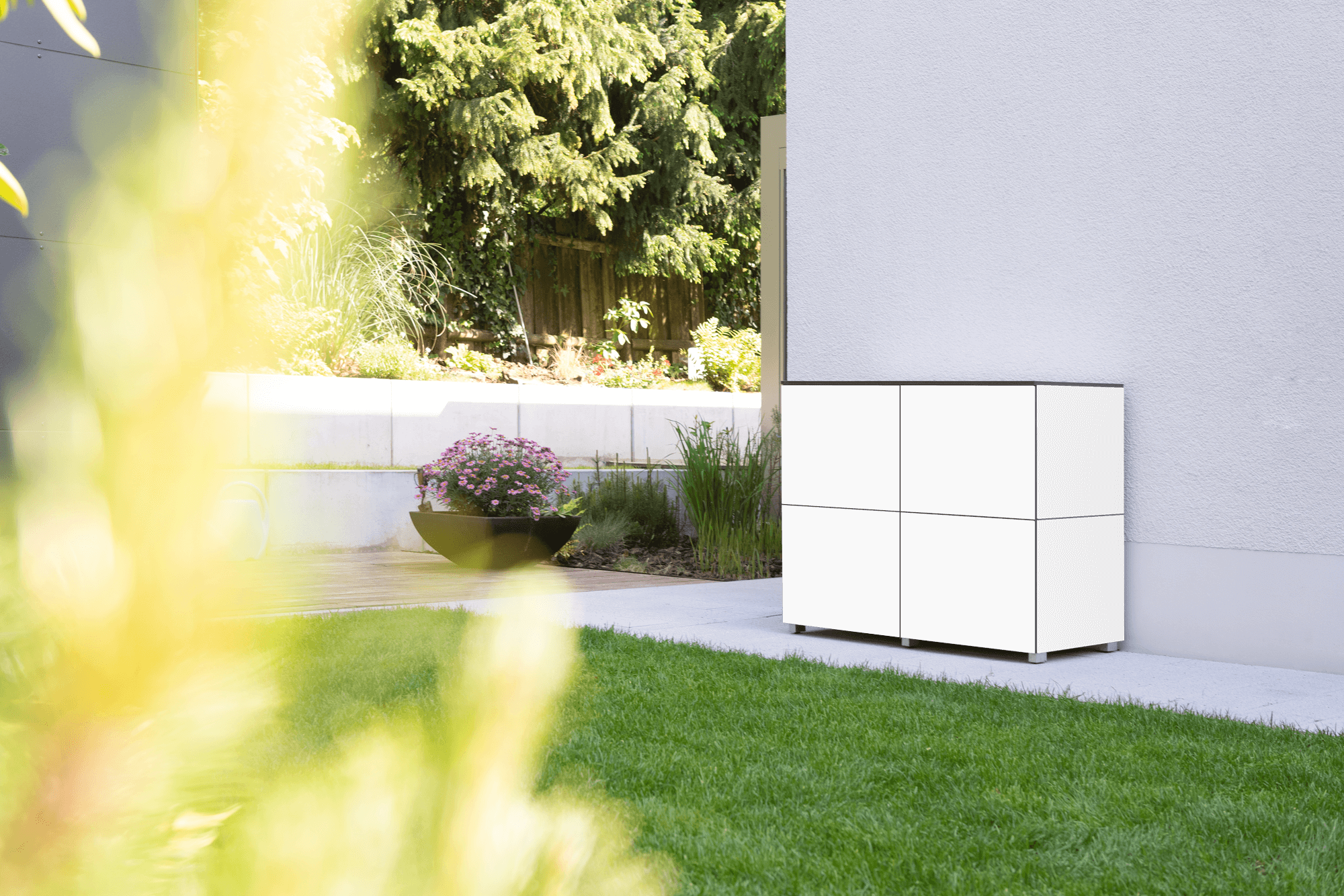 Wetterfester Terrassenschrank