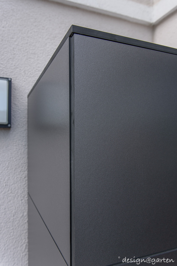 wetterfester Gartenschrank / Hochschrank in Urban Grey Metallic - 61440 Oberursel 5