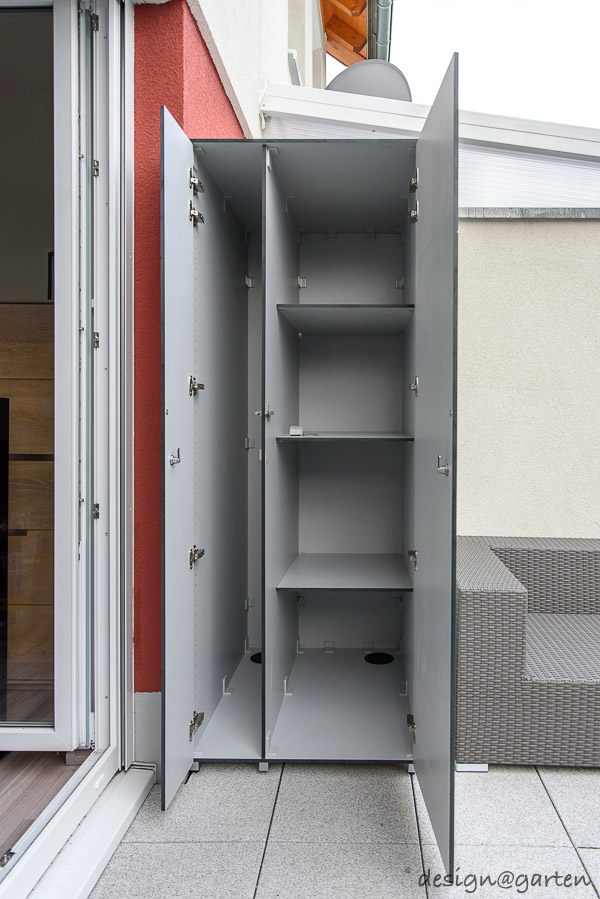 wetterfester Gartenschrank / Hochschrank nach Maß in  65289 Darmstadt 1