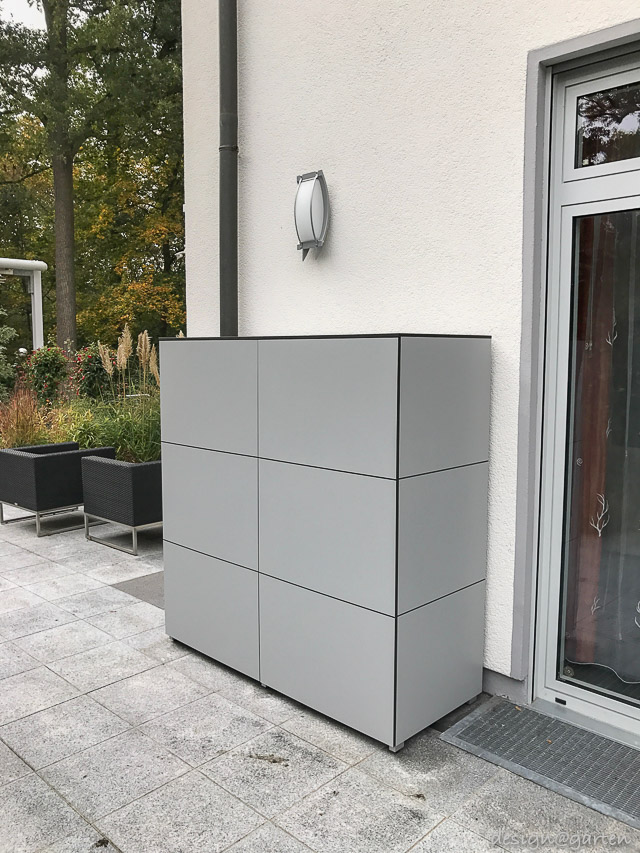 Gartenschrank HPL