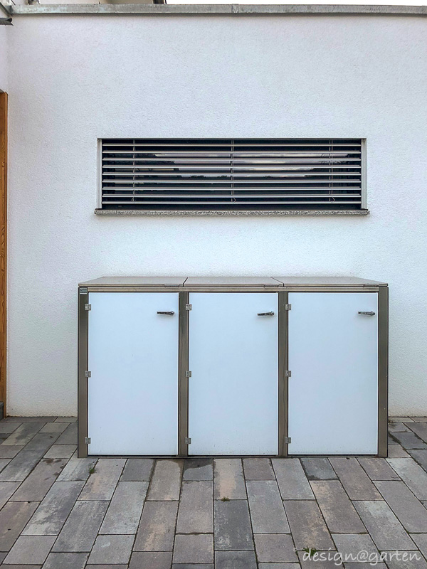 Mülltonnenbox HPL 3er