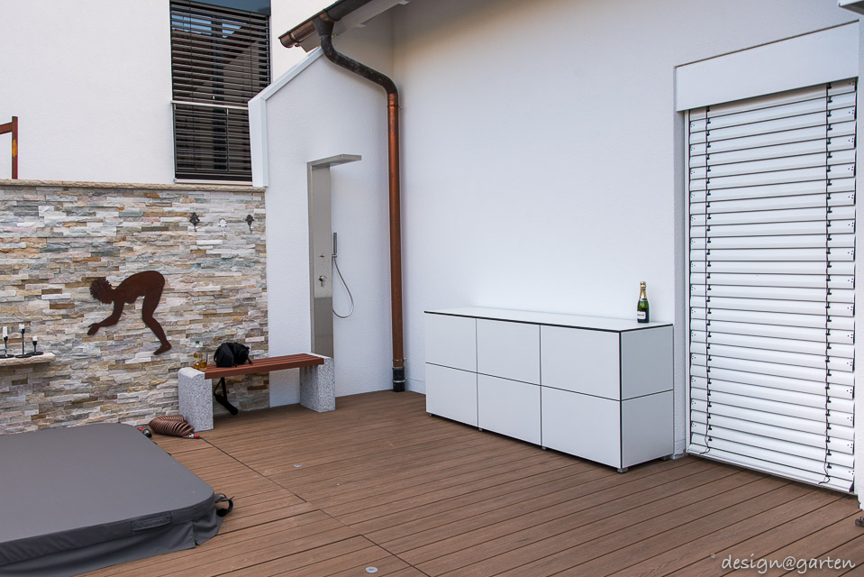 Poolschrank HPL