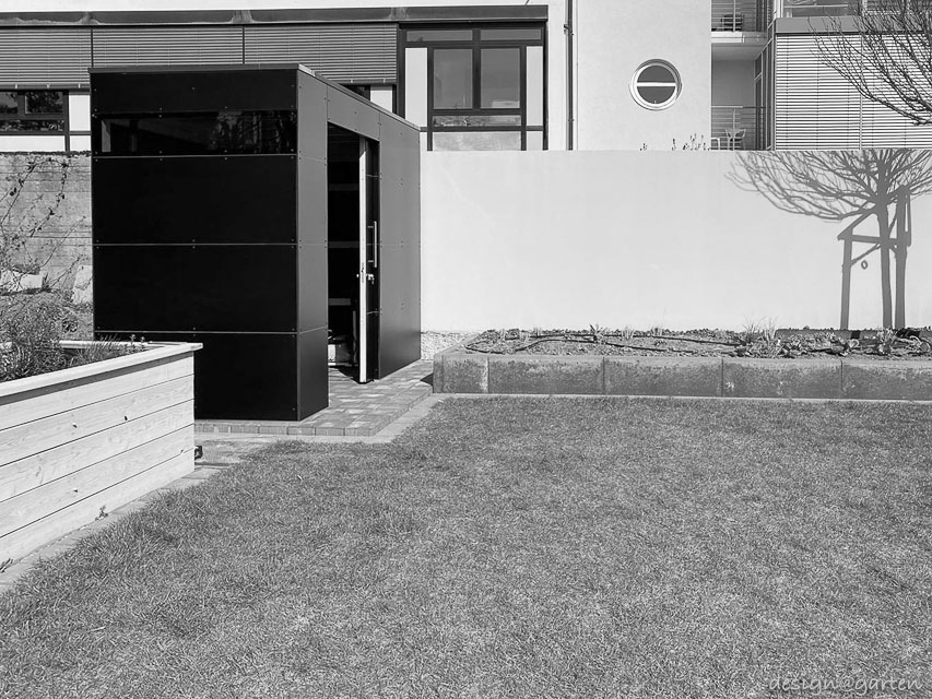 Cooles Pool-Gartenhaus @gart eins XXL in der Farbe Black in 70825 Korntal 5
