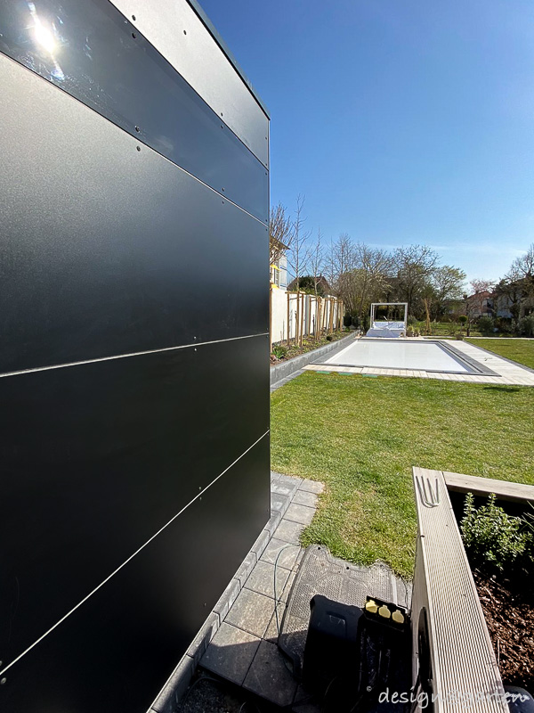Cooles Pool-Gartenhaus @gart eins XXL in der Farbe Black in 70825 Korntal 6