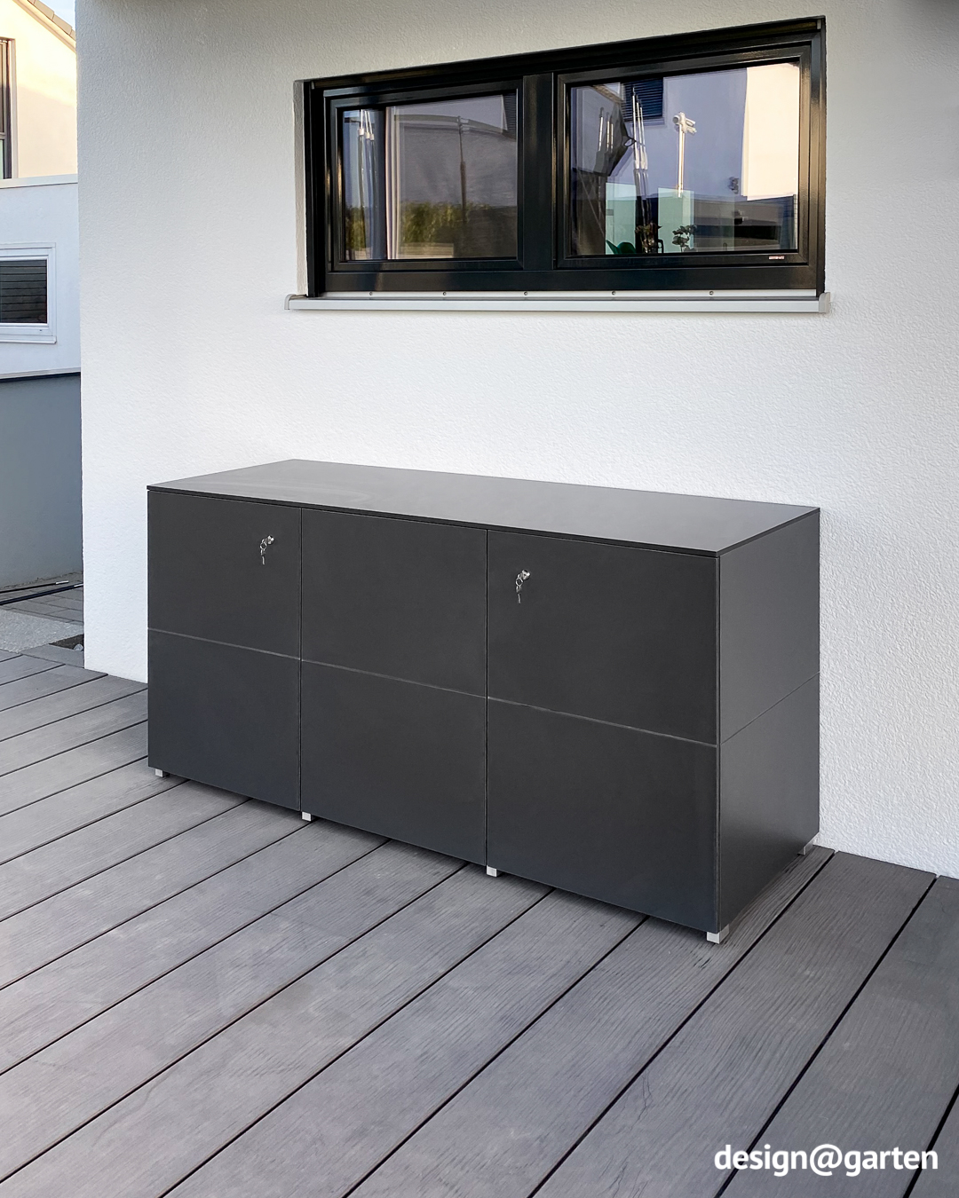 Sideboard @win XL 180 in der Farbe Anthrazit 1