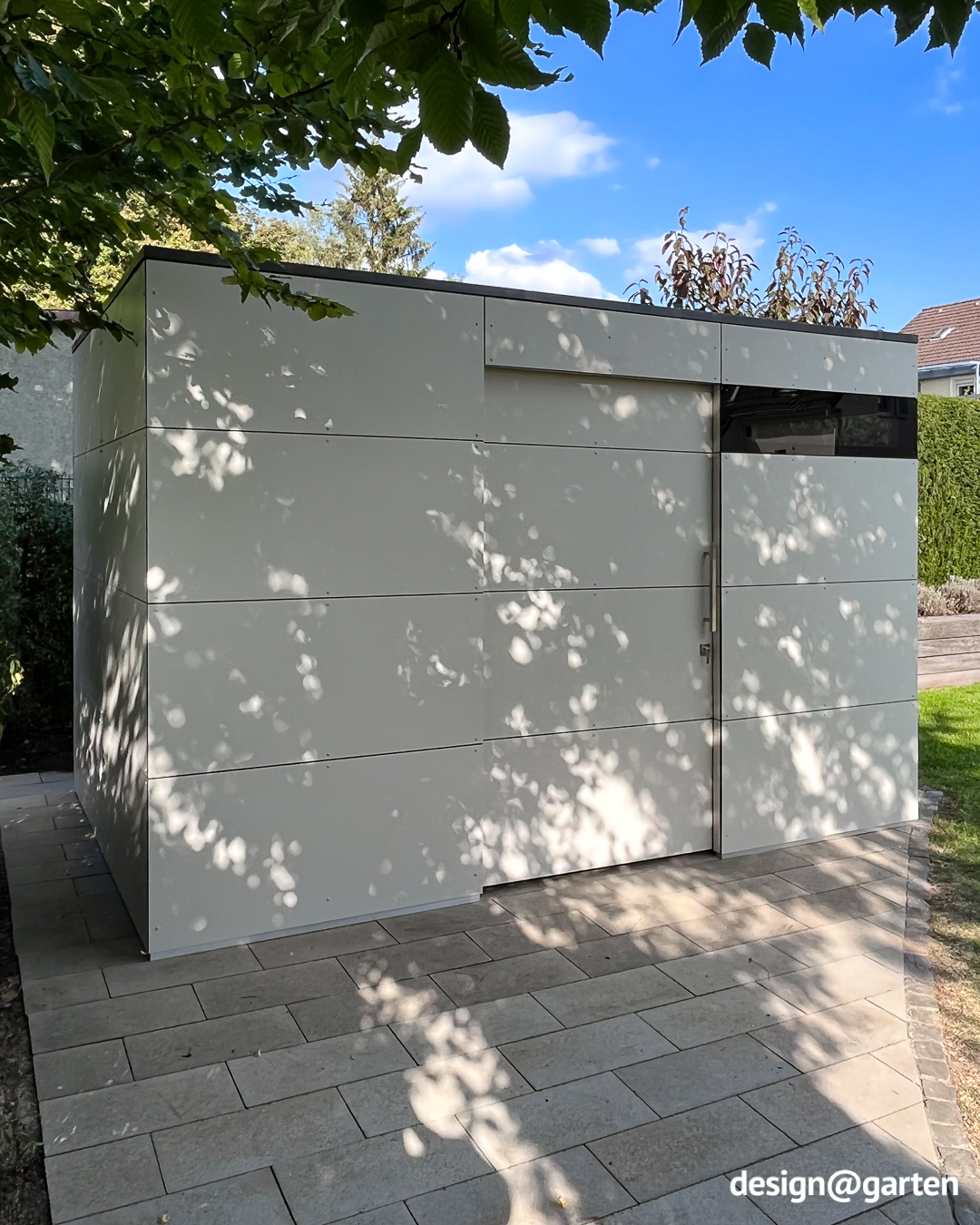 Gartenhaus @gart 3 in der Farbe Weiss 4