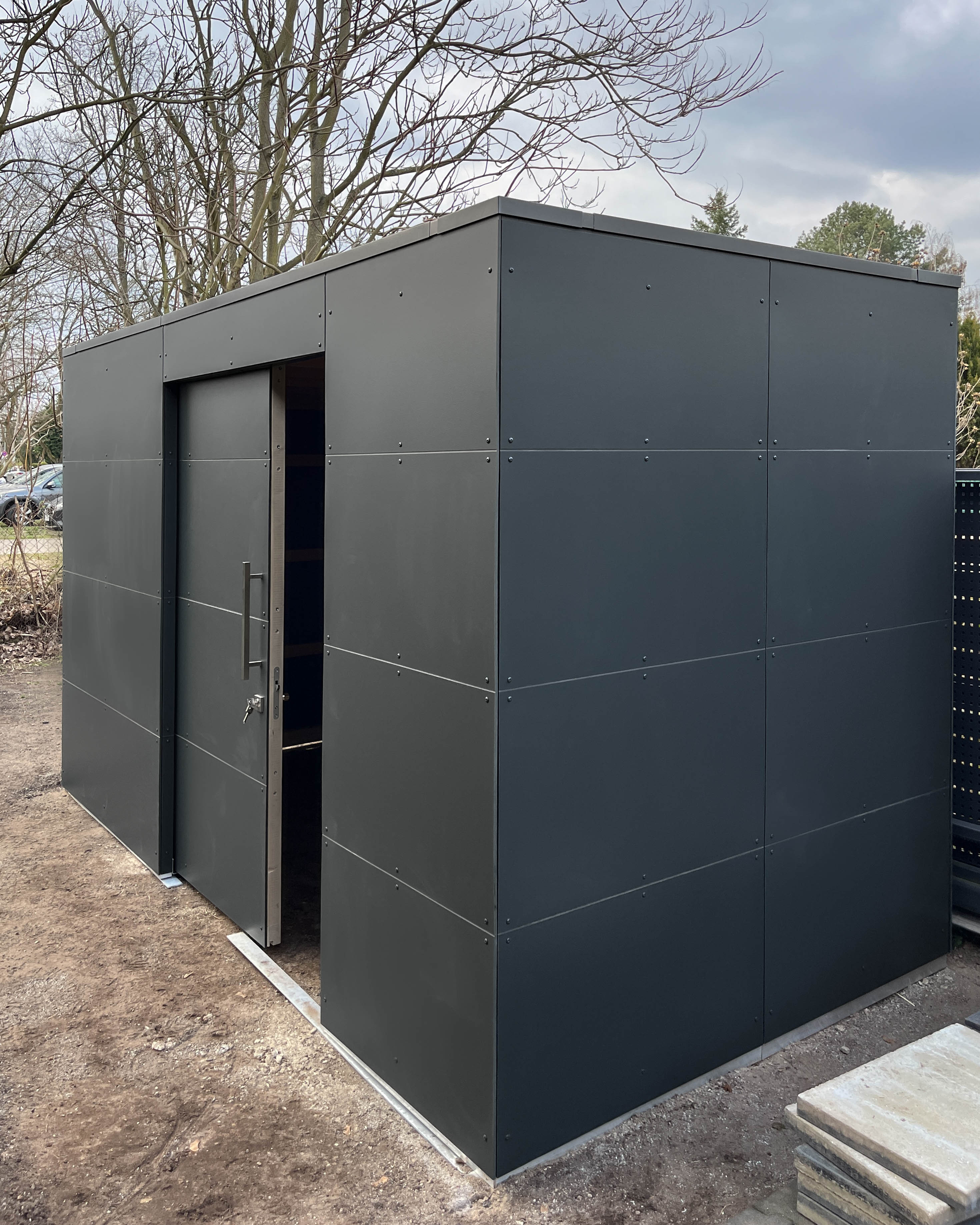 Modernes Gartenhaus 1