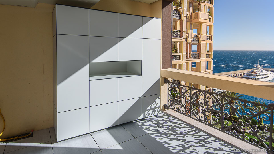 Terrassenschränke im Fürstentum Monaco 1