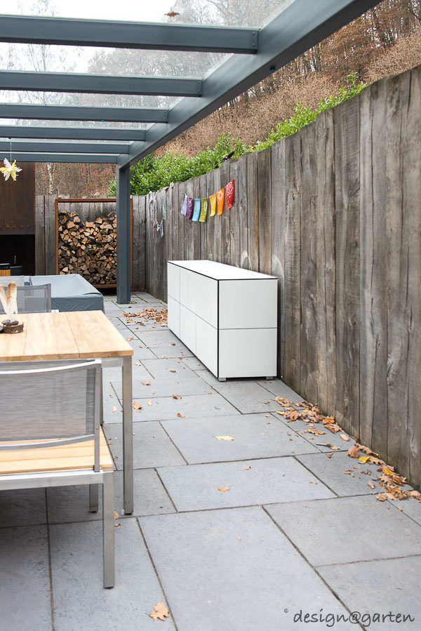 Customised storage solution in Eltville am Rhein: Bespoke sideboard