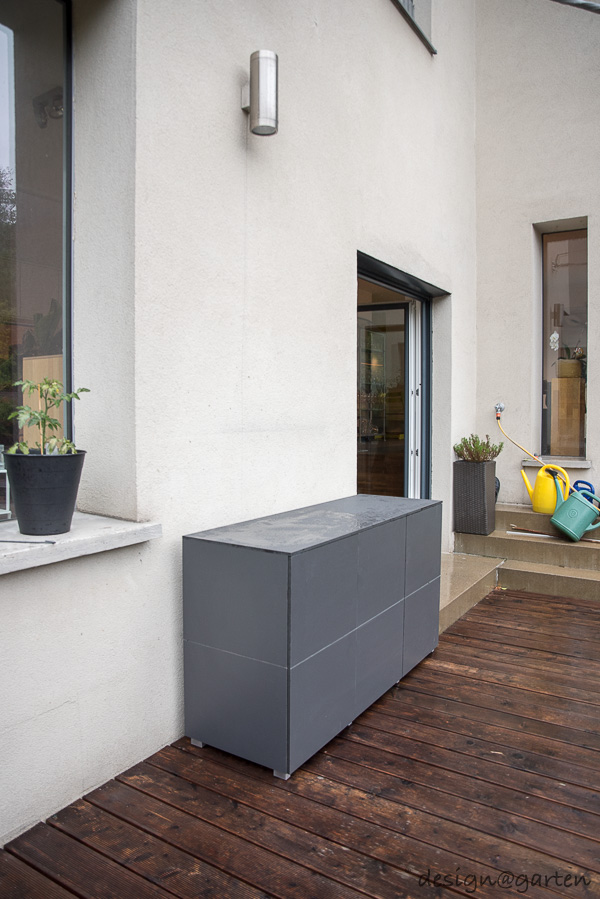 Storage space for garden furniture in Vienna: functionality on the terrace