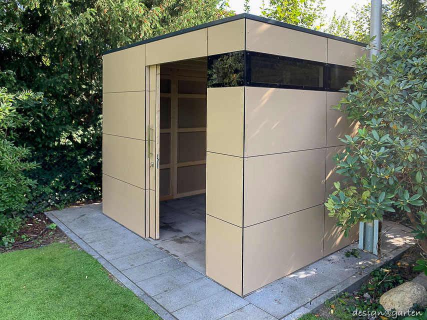 Be bold with colour: the garden shed as a design highlight 5