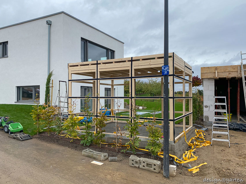 Purist garden shed for modern architecture: efficiency and weather protection 8