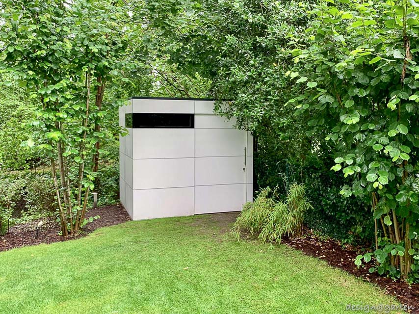 Modern custom-made tool shed in Hanover 2