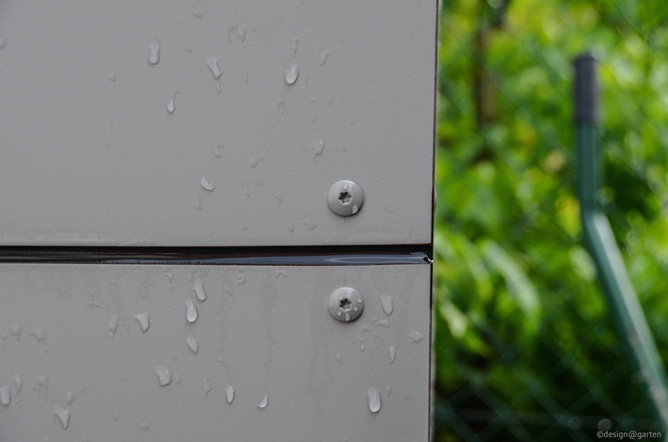 Eficiencia en pocas palabras: la caseta de jardín Cube, un milagro en cuanto a espacio.