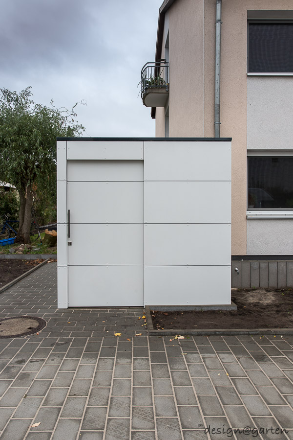 Logística óptima para bicicletas en el jardín delantero: aparcamiento para bicicletas con sistema que ahorra espacio 1