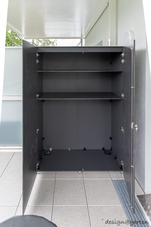 Armario para terraza resistente a la intemperie: elegancia funcional para complejos vacacionales exclusivos 1