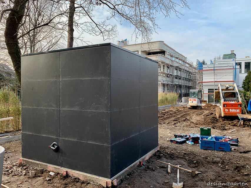 Moderno cobertizo para herramientas con montaje profesional en Fráncfort 6