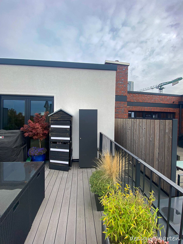 Armario alto como solución duradera en una azotea de Hamburgo 3