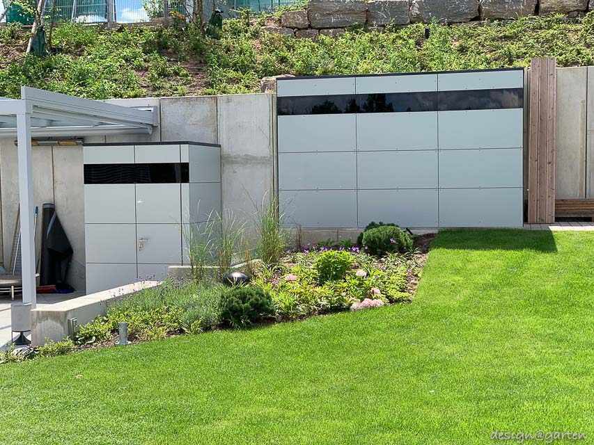 Caseta de piscina y caseta de jardín a medida en Großwallstadt 6