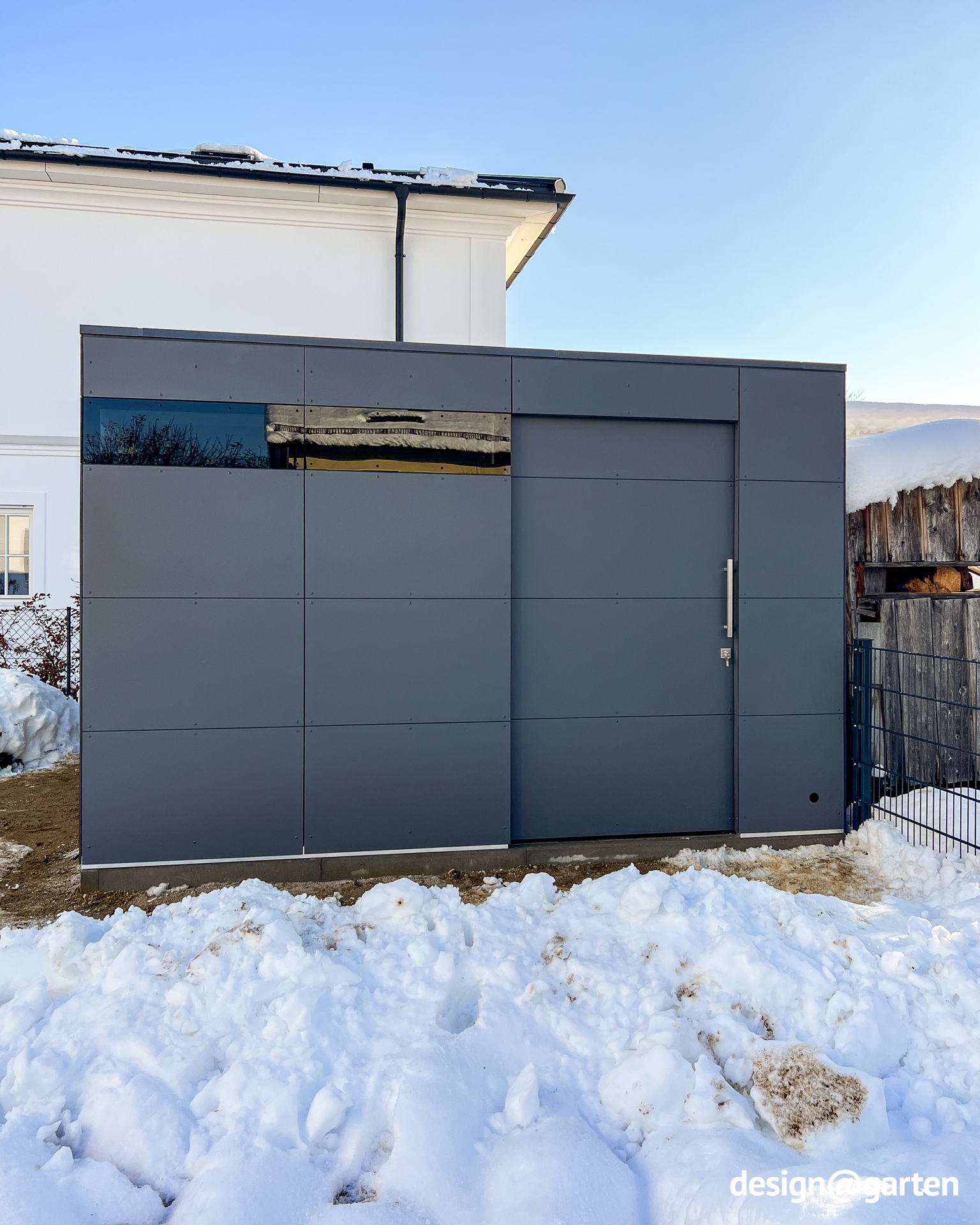 Caseta de jardín con gran capacidad de carga en el techo cerca de Landshut 3