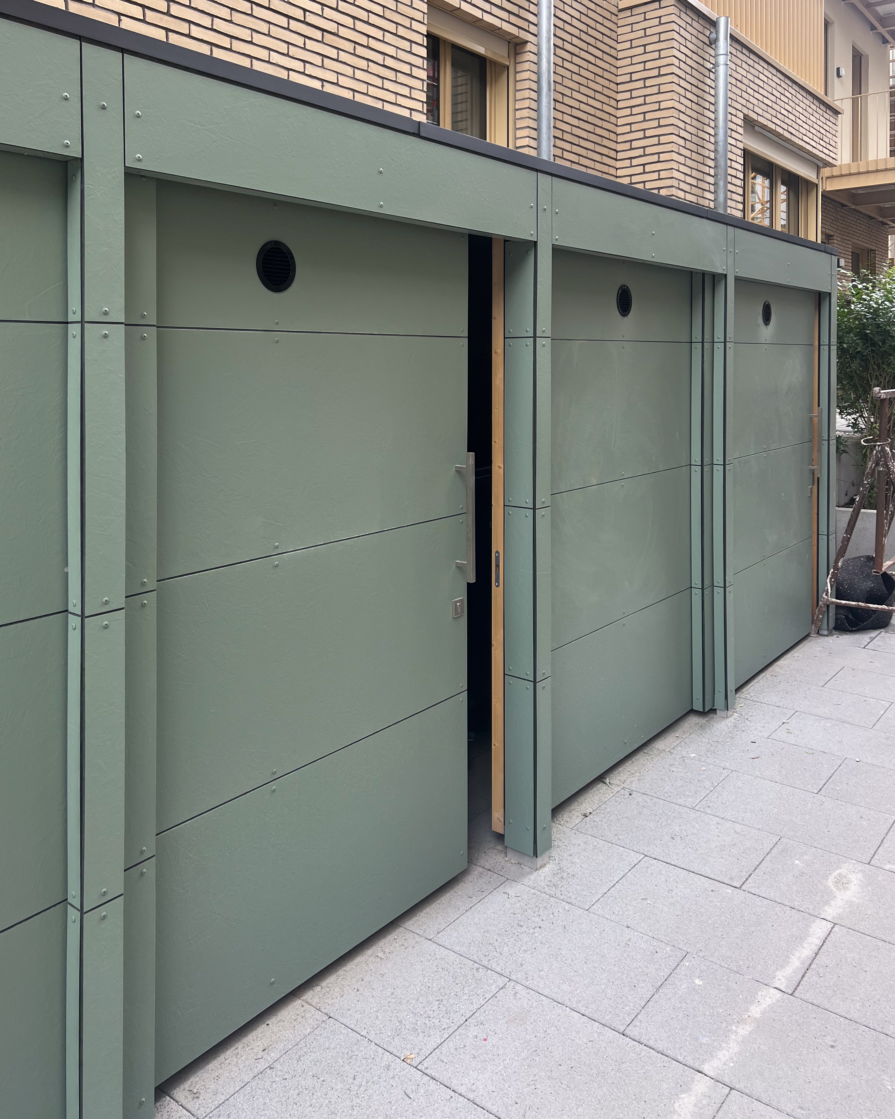 Einheitlicher Outdoor-Stauraum