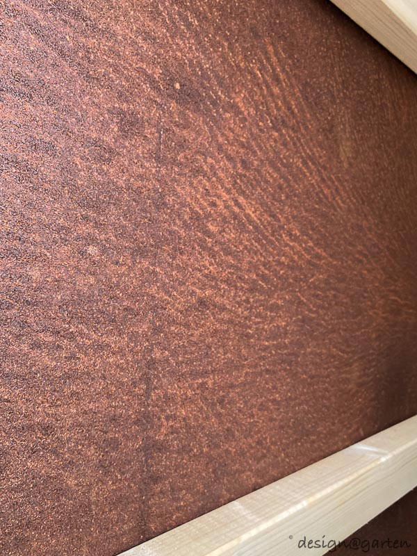 Abri de jardin Cube en acier Corten – Objet design sur mesure pour le jardin