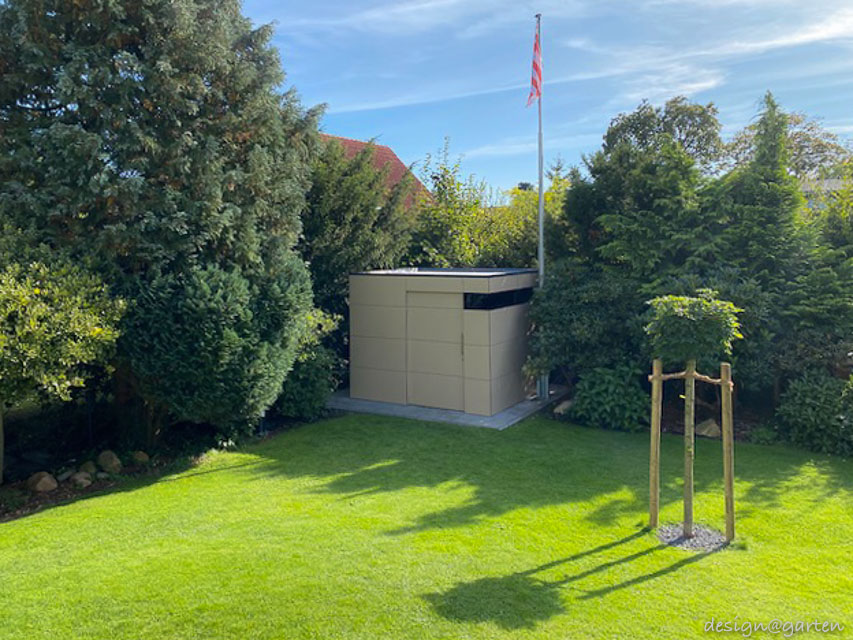 Osez la couleur : l'abri de jardin comme élément décoratif phare 6