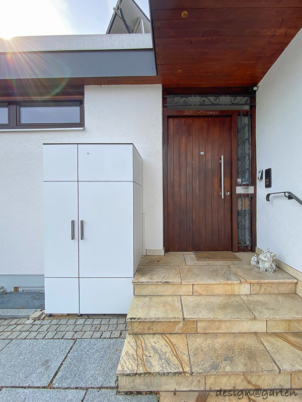 Armoire à outils extérieure résistante aux intempéries, solution sur mesure pour le jardin