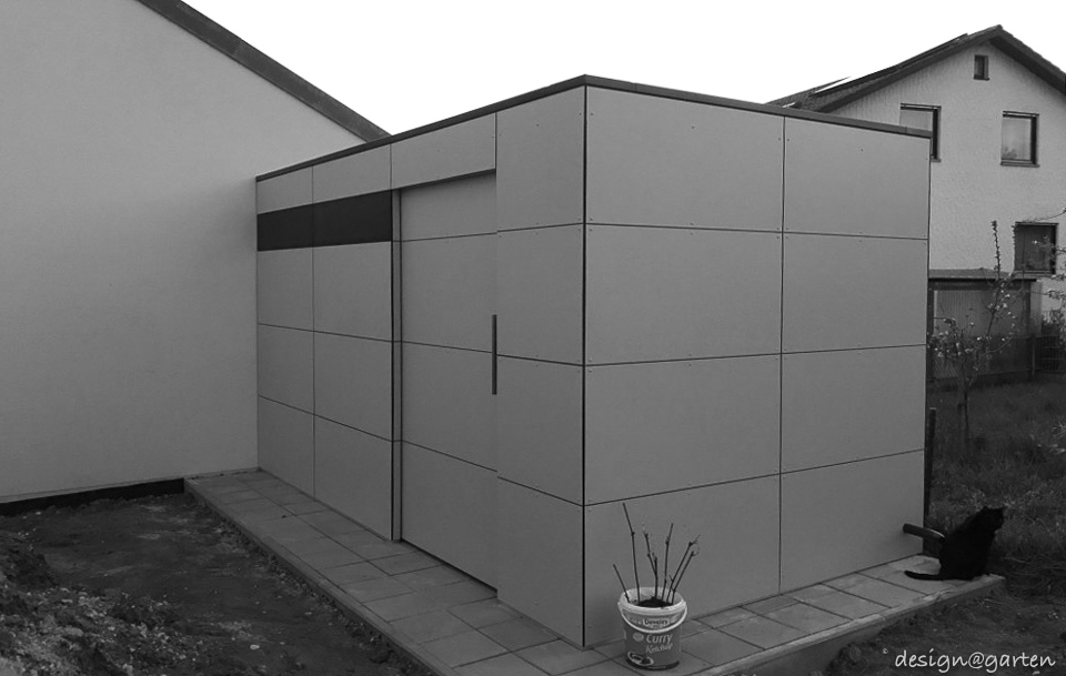 Abri de jardin au design moderne : planification transparente et réalisation efficace 1