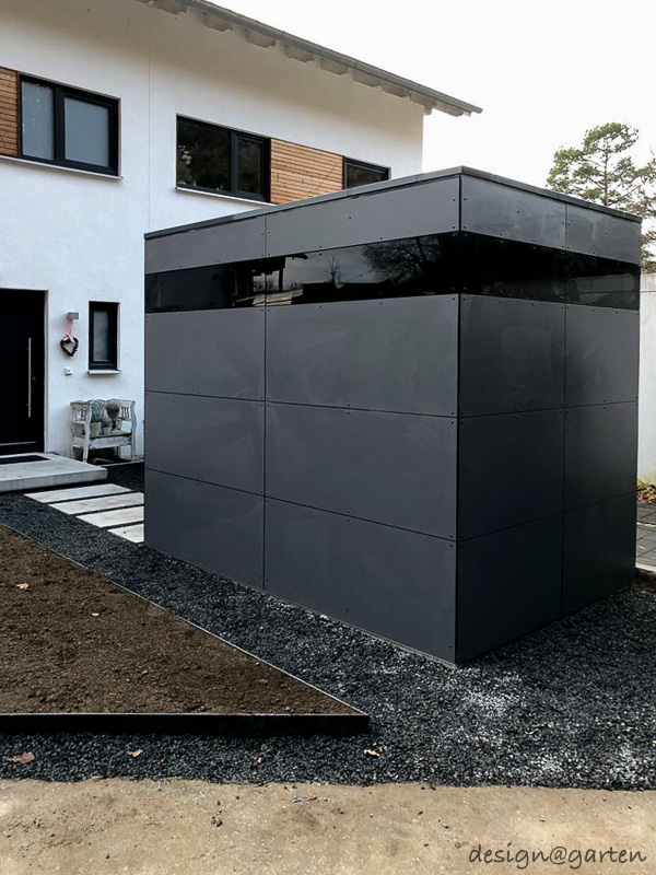 Conception sur mesure et matériaux de la plus haute qualité pour cette maison de jardin moderne 1