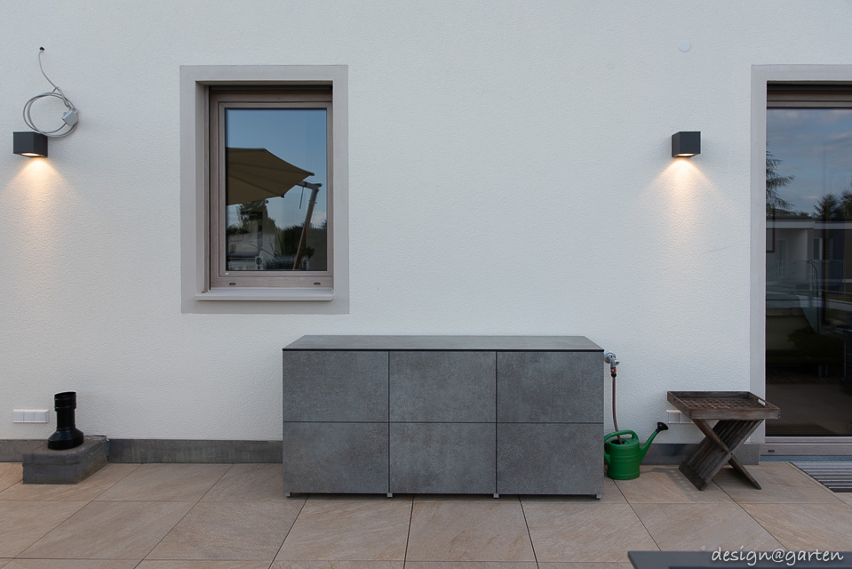 Buffet d'extérieur en décor Empire Slate : polyvalence élégante pour la terrasse 8