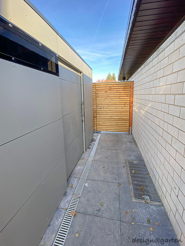 Abri de jardin moderne : intégration harmonieuse et précision technique