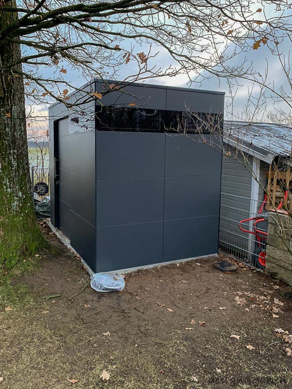 Bâtiment de jardin sur mesure : un travail de précision dans des conditions difficiles 3