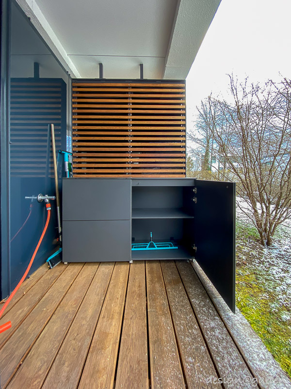 Buffet de terrasse résistant aux intempéries : esthétique fonctionnelle pour l'extérieur 1