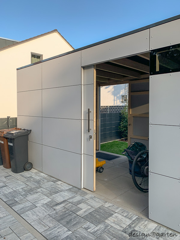 Abri de jardin design sur mesure avec 2 portes coulissantes à 63322 Rödermark 6