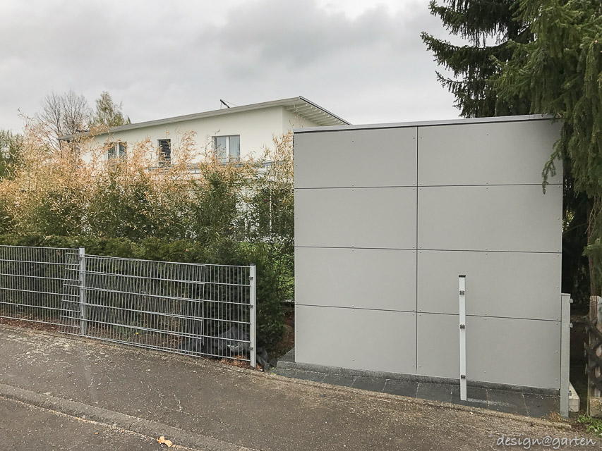 Abri de jardin design comme point d'ancrage architectural à Ammerbuch 3