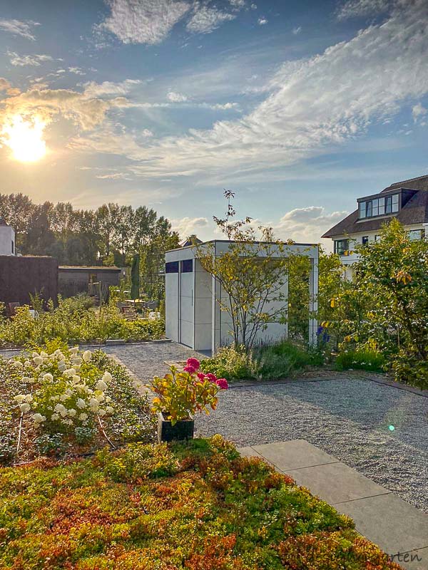 Abri de jardin design avec pergola à Nimègue, Pays-Bas 10