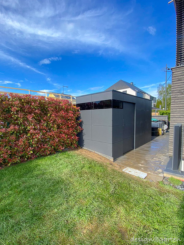 Abri de jardin design sur mesure au Luxembourg 2